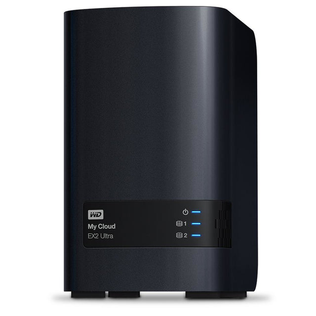 Western Digital My Cloud EX2 Ultra NAS Marvell Armada 385 Armada 385 1 GB DDR3 20 TB Unidad de disco duro Negro