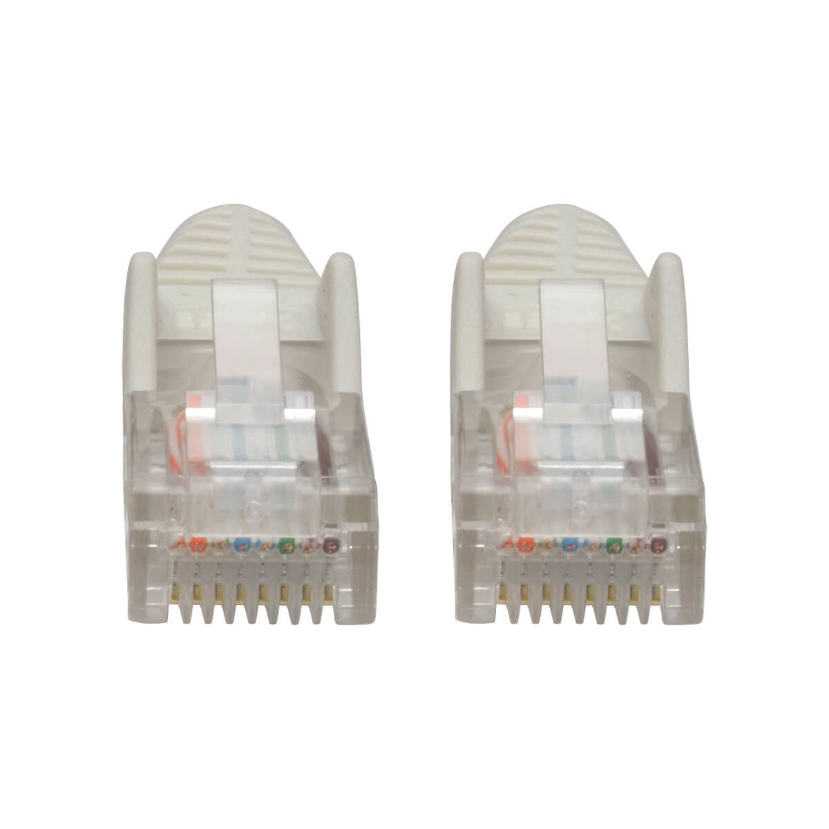 Tripp Lite N001-005-WH Cable Ethernet (UTP) Patch Moldeado Snagless Cat5e 350 MHz (RJ45 M/M) - Blanc