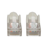 Tripp Lite N001-005-WH Cable Ethernet (UTP) Patch Moldeado Snagless Cat5e 350 MHz (RJ45 M/M) - Blanc