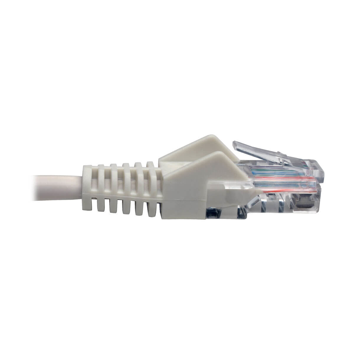 Tripp Lite N001-005-WH Cable Ethernet (UTP) Moldeado Snagless Cat5e 350 MHz (RJ45 M/M), PoE - Blanco, 1.52 m [5 pies]