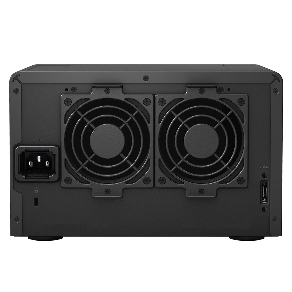 Synology DX517 unidad de disco multiple 0 TB Escritorio Negro