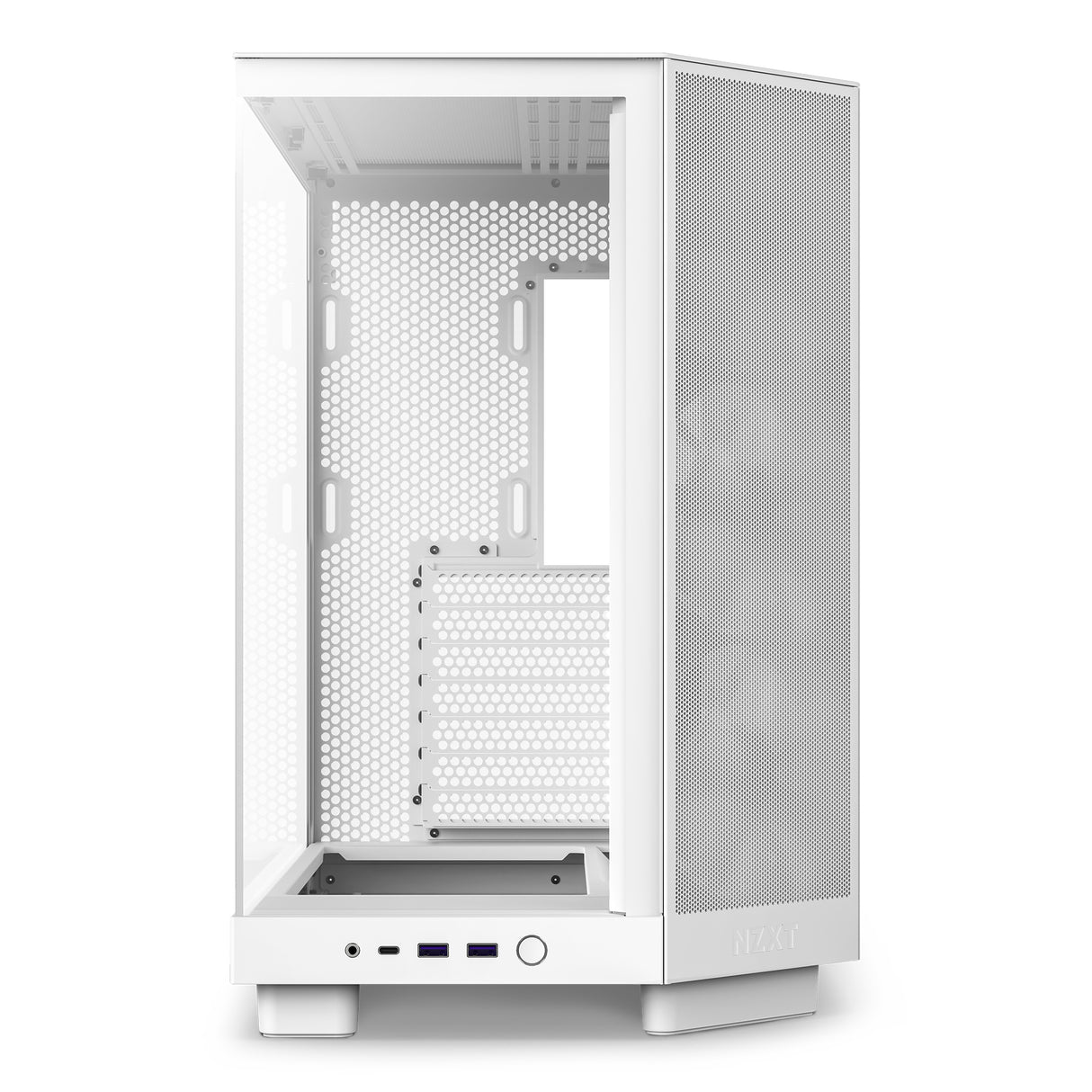 NZXT H6 Flow RGB Midi Tower Blanco, ATX, Micro ATX, Mini-ITX, CC-H61FW-R1