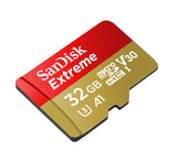 SanDisk Extreme 32 GB MicroSDHC UHS-I Clase 10, 100 MB/s, SDSQXAF-032G-GN6MA