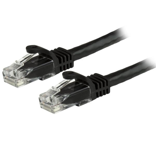 StarTech.com N6PATCH1BK Cable Negro 0,3 m Cat6 U/UTP (UTP)