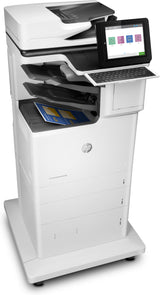 HP Color LaserJet Enterprise Flow LaserJet Enterprise M682z Conexiones inalámbricas Multifunction Color Impresora, Copiadora, escáner; Doble cara