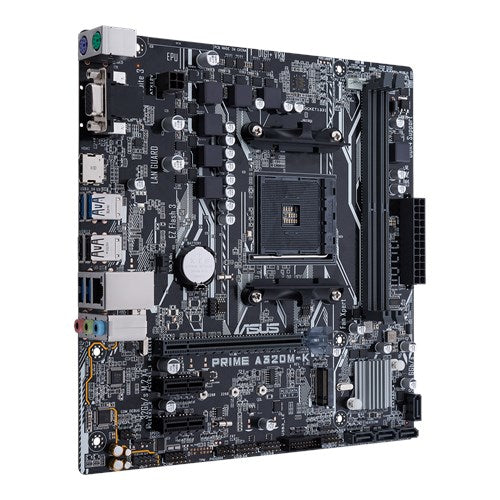 ASUS MB PRIME A320M-K placas base AMD Zócalo AM4 DDR4-SDRAM 2