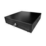 3nStar CD350 cajón de efectivo, Acero, Negro, 410 mm | Cajones de efectivo