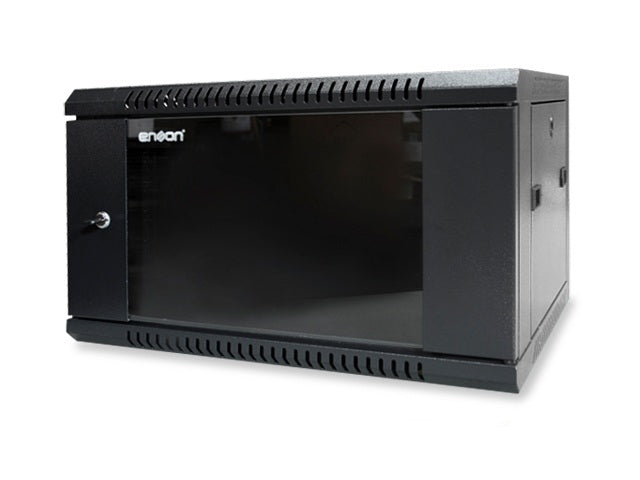 Enson ENS-RKGB6U armario rack 6U Rack o bastidor independiente Negro | Armarios Rack