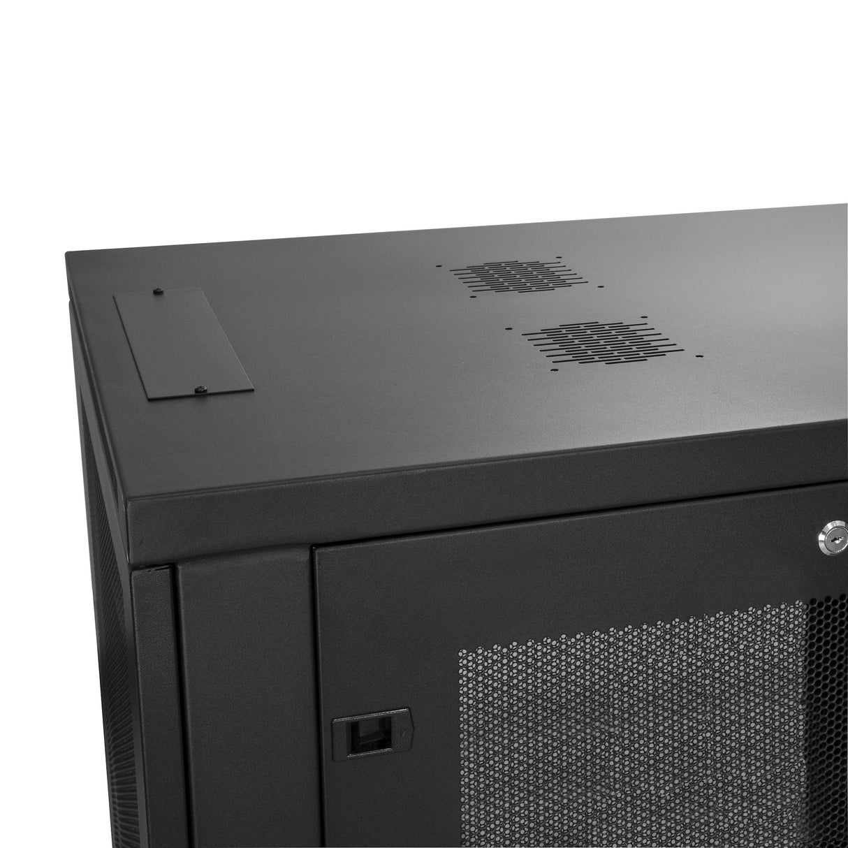 StarTech.com Armario Rack para Servidores 24U 19" 4 Columnas - Rack de Servidores con Cerradura y Seguro - Rack con Ruedas y Carriles de Montaje Ajustables para Equipo de Red Rack 24U Rack o bastidor independiente 450 kg Negro