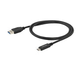 StarTech.com Cable de Carga y Sincronización USB-A a USB-C de 1m - Cable USB de 5Gbps - Cable de Datos USB-A a USB Tipo 
