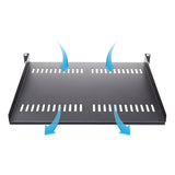 StarTech.com Bandeja Estante Ventilado de 1U para Armario Rack de Servidores de 19 Pulgadas - de 16 Pulgadas de Profundi