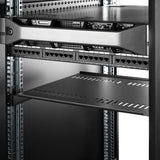 StarTech.com Bandeja Estante Ventilado de 1U para Armario Rack de Servidores de 19 Pulgadas - de 16 Pulgadas de Profundi