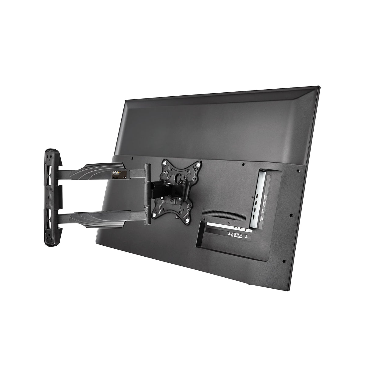 StarTech.com Soporte de Pared para TV de Movimiento Completo - Pantallas VESA de 32"-55" (35kg) - Soporte Universal para Pantalla Plana de Perfil Bajo