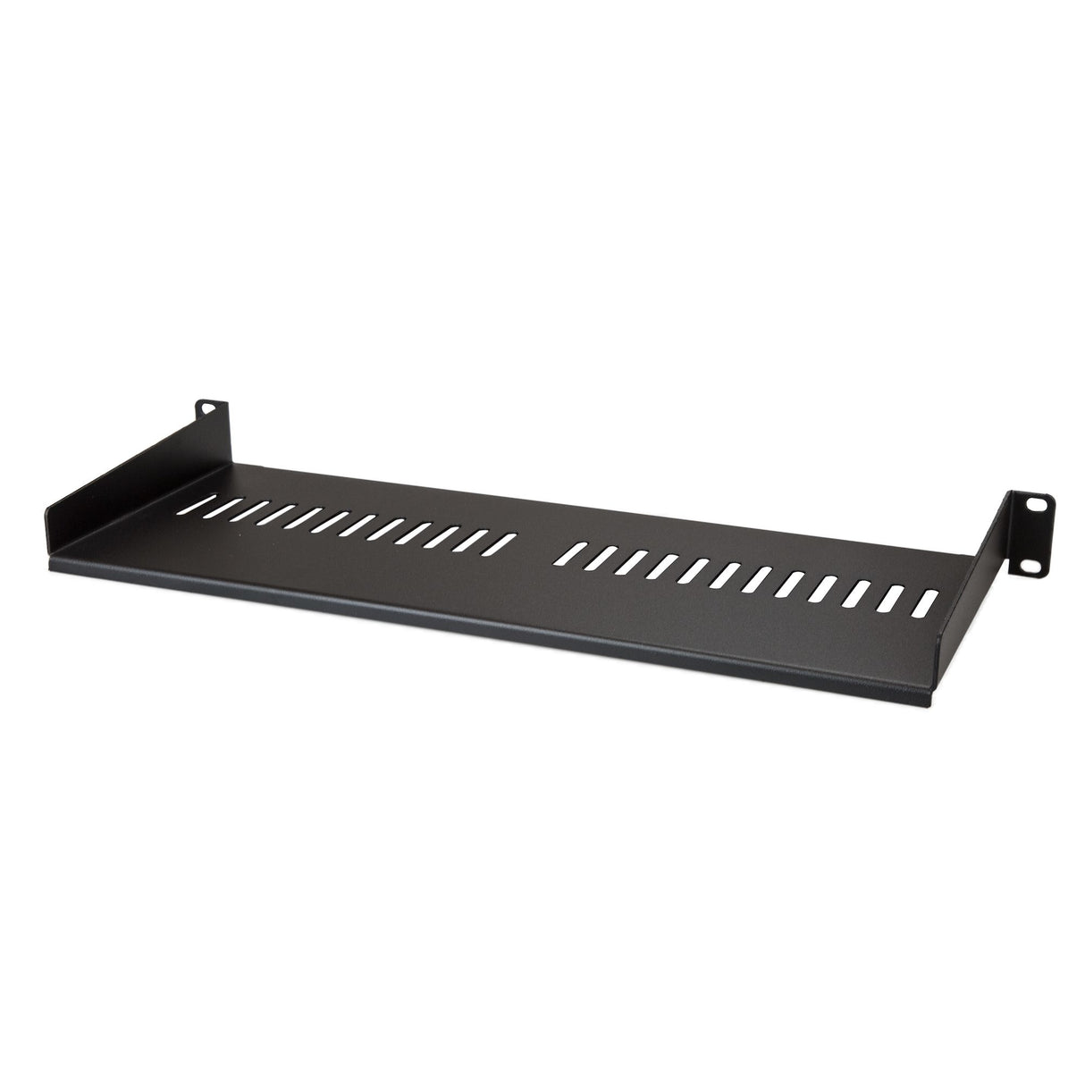 StarTech.com Bandeja Estante Ventilado de 1U para Armario Rack de Servidores - de 7 Pulgadas de Profundidad Rack Cajón metálico para rack Negro Acero 20 kg