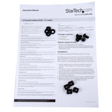 StarTech.com Bandeja Estante Ventilado de 1U para Armario Rack de Servidores - de 7 Pulgadas de Profundidad Rack Cajón metálico para rack Negro Acero 20 kg