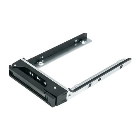 QNAP TRAY-25-NK-BLK02 panel para bahía de discos 6.35 cm (2.5") Negro, Metálico