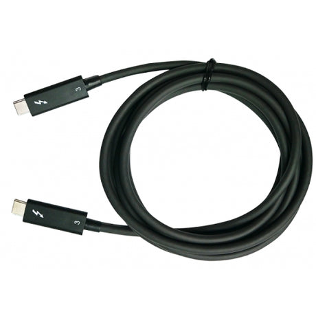 QNAP CAB-TBT320M-40G-LINTES cable Thunderbolt 2 m 40 Gbit/s Negro