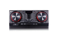 LG CJ45 sistemas de audio para el hogar Negro, Rojo Si 1 discos Frente
