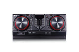 LG CJ45 sistemas de audio para el hogar Negro, Rojo Si 1 discos Frente