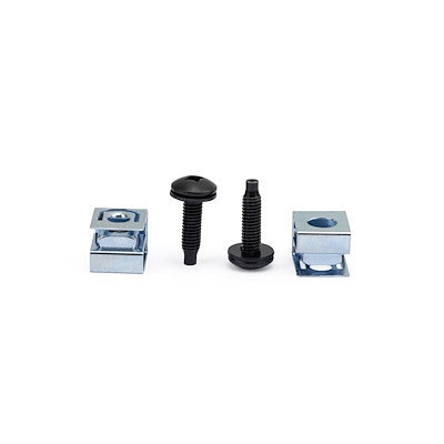 StarTech.com Paquete de 50 Tornillos 10-32 y Tuercas Clip para Armario Rack de Servidores Accesorios para rack Kit de to