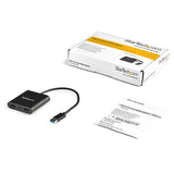 StarTech.com Adaptador USB 3.0 a HDMI Doble - 4K 30Hz adaptadores gráficos usb USB tipo A Macho 3.2 Gen 1 (3.1 Gen 1) Si