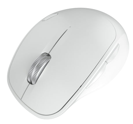 Klip Xtreme Duotrak ratón Oficina Diestro RF inalámbrico + bluetooth Óptico 1600 DPI, Blanco