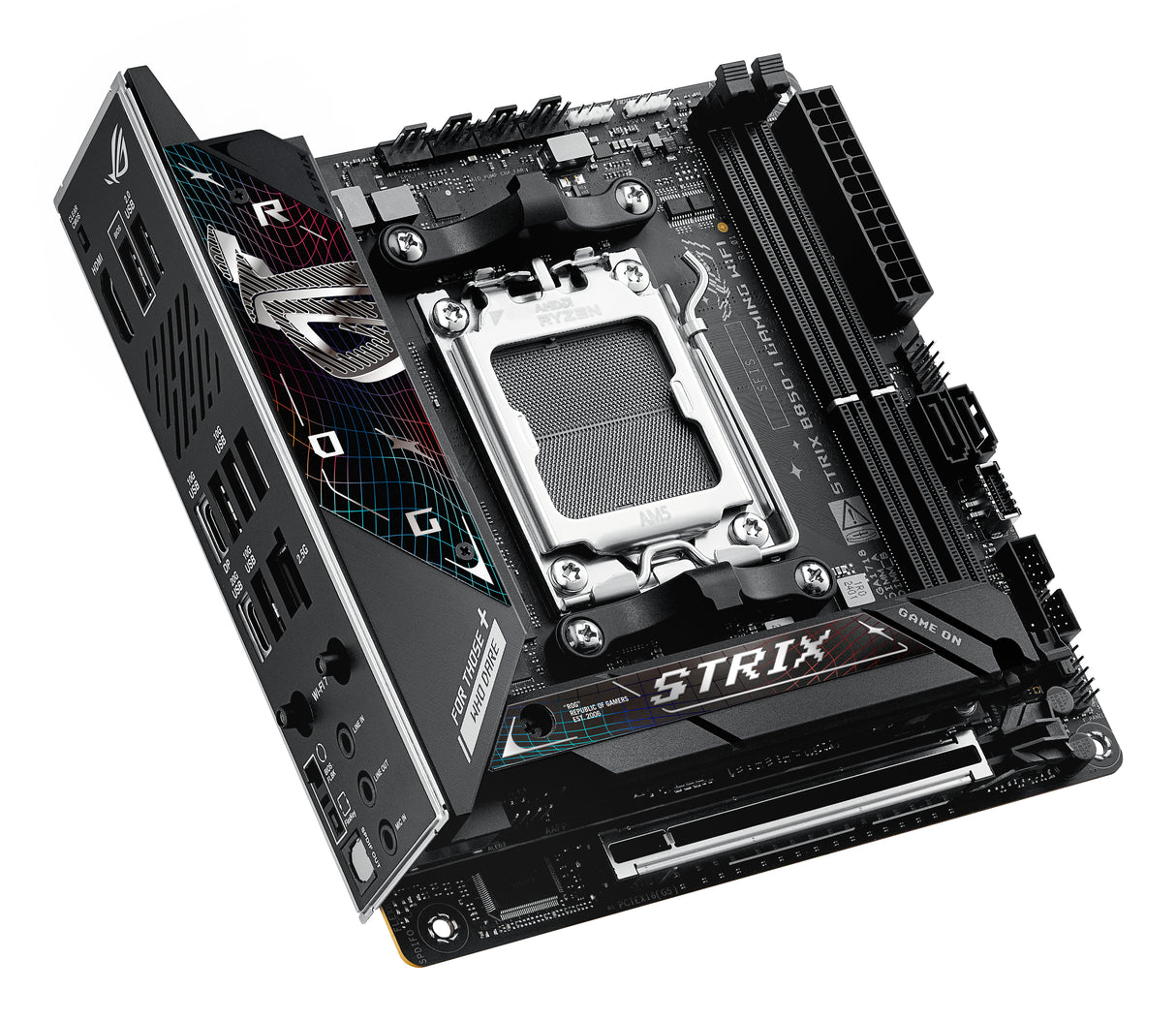 ASUS ROG STRIX B850-I GAMING WIFI placas base AMD Zócalo AM5 Zócalo AM5 DDR5-SDRAM