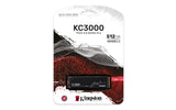 Kingston Technology 512G KC3000 M.2 2280 NVMe SSD unidades internas de estado sólido 512 GB M.2 PCI Express 4.0 Si