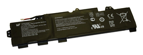 BTI TT03XL- batería recargable industrial Polímero de litio 4850 mAh 11.55 V, Negro, 1 pieza(s)