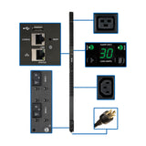 Tripp Lite PDUMNV30HV2LX PDU Monofásico Monitoreable de 5.5kW, Interfaz LX, Tomacorrientes de 208V ~ 230V (36 C13 y 6 C1
