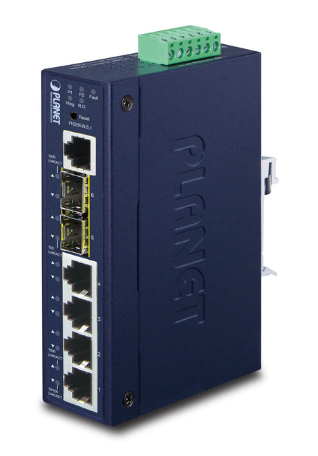 PLANET IGS-5225-4T2S switch Gestionado L2+ Gigabit Ethernet (10/100/1000) Azul