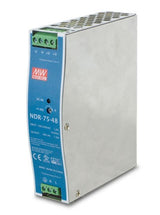 PLANET PWR-75-48 unidad de fuente de alimentación 75 W Azul, Gris