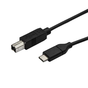 StarTech.com Cable de 3m USB-C a USB-B de Impresora - Cable Adaptador USB Tipo C a USB B Cables USB USB 2.0 USB C 3 m