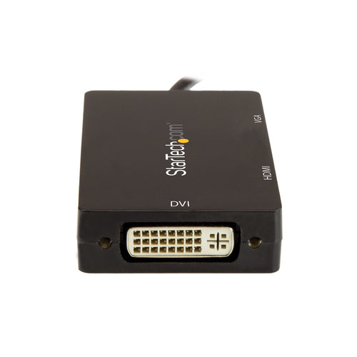 StarTech.com Adaptador USB-C de Vídeo Multipuertos - 3en1 - 4K 30Hz - Negro Adaptadores gráficos USB Si Si Negro