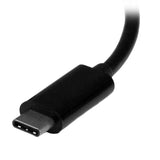 StarTech.com Adaptador USB-C de Vídeo Multipuertos - 3en1 - 4K 30Hz - Negro Adaptadores gráficos USB Si Si Negro