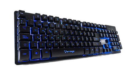 Vorago KB-502 teclado Juego USB QWERTY Español Negro