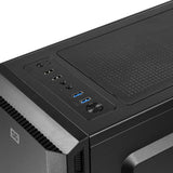 Vorago CSG-530 gabinete de computadora Tower Negro, ATX, ITX, Micro ATX