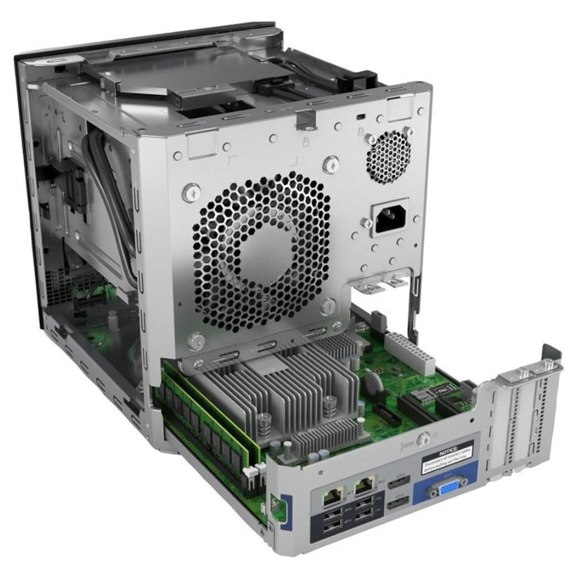 HPE ProLiant MicroServer Gen10 servidor 0 GB Ultra Micro Tower AMD Opteron X3421 2,1 GHz 8 GB DDR4-S