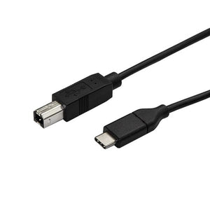 StarTech.com Cable de 50cm USB-C a USB-B de Impresora - Cable Adaptador USB Tipo C a USB B Cables USB USB 2.0 USB C 0,5 