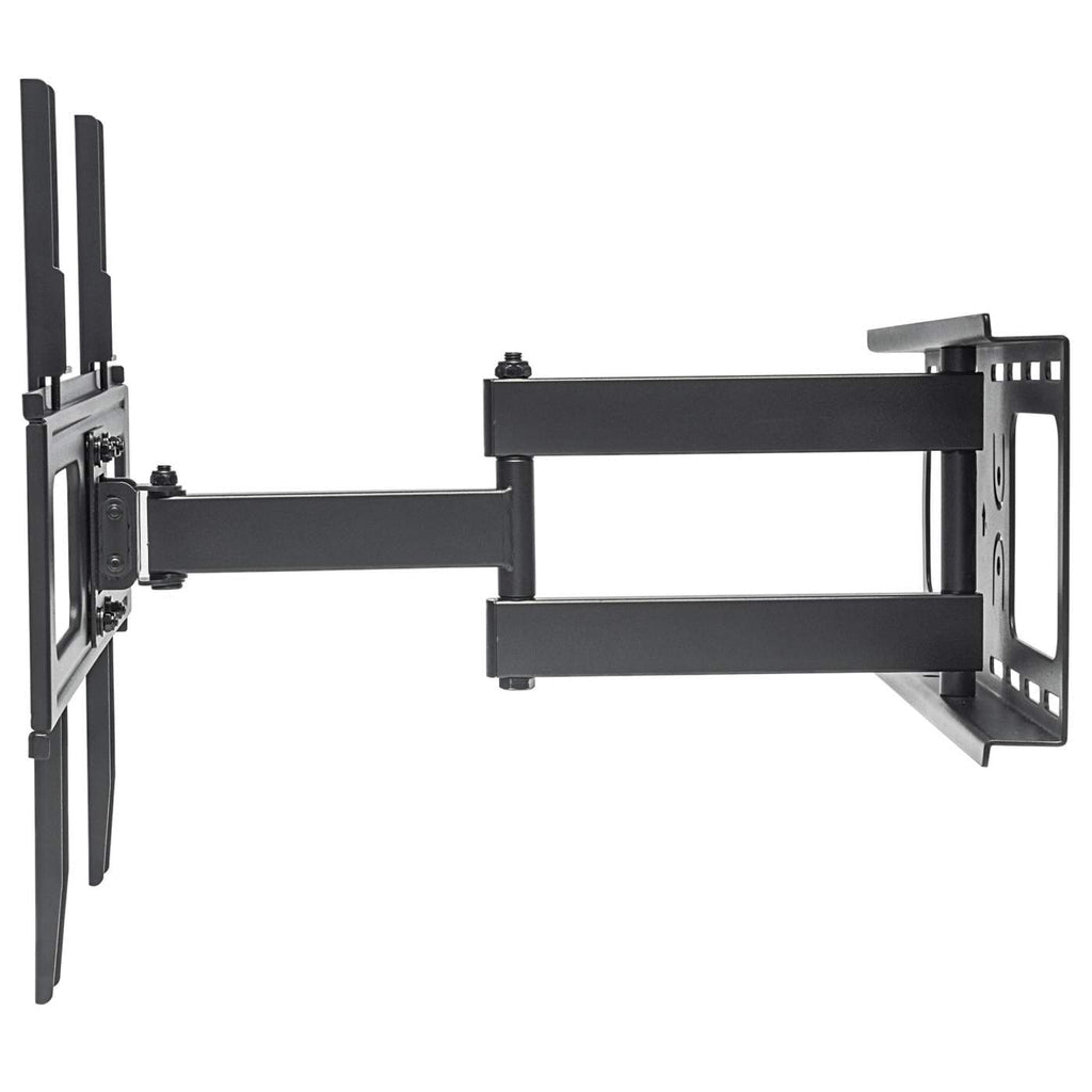 Manhattan Soporte de pared (Articulado) para TV/monitores, pantallas 37"–65", Compatibilidad VESA: de 200x200 a 600x400 mm (verifique las dimensiones de los cuatro orificios de montaje traseros), carga máxima 50 kg, negro Monitor negro