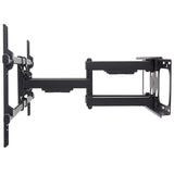 Manhattan Soporte de pared (Articulado) para TV/monitores, pantallas 37"–75", Compatibilidad VESA: de 200x200 a 800x400 mm (verifique las dimensiones de los cuatro orificios de montaje traseros), carga máxima 75 kg, negro Monitor negro