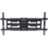 Manhattan Soporte de pared (Articulado) para TV/monitores, pantallas 37"–75", Compatibilidad VESA: de 200x200 a 800x400 mm (verifique las dimensiones de los cuatro orificios de montaje traseros), carga máxima 75 kg, negro Monitor negro