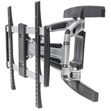 Manhattan Soporte para TV, de pared, de aluminio, movimiento articulado, pantallas curvas o planas de 32" a 55" de máxim