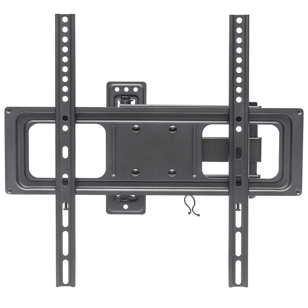 Manhattan Soporte para TV, de pared, movimiento articulado, pantallas curvas o planas de 32" a 55" de máximo 35 kg Monitor Negro