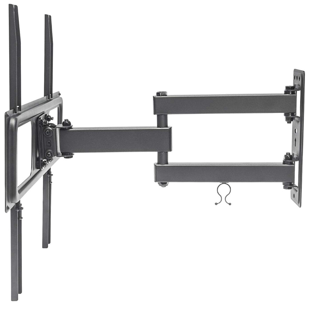 Manhattan Soporte para TV, de pared, movimiento articulado, pantallas curvas o planas de 32" a 55" de máximo 35 kg Monitor Negro