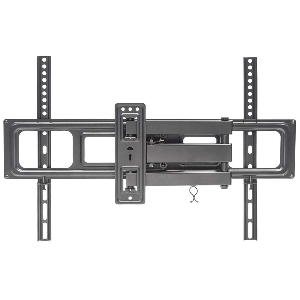 Manhattan Soporte para TV, de pared, movimiento articulado, pantallas curvas o planas de 37" a 70" de máximo 35 kg Monitor Negro