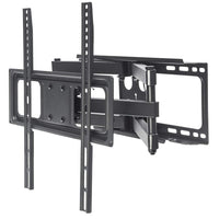 Manhattan Soporte Universal de Pared para TV, con Movimiento Completo, Básico Monitor Negro