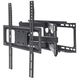 Manhattan Soporte Universal de Pared para TV, con Movimiento Completo, Básico Monitor Negro
