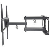 Manhattan Soporte Universal de Pared para TV, con Movimiento Completo, Básico Monitor Negro
