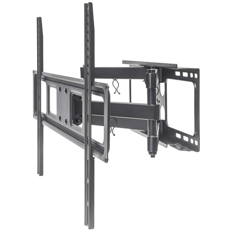 Manhattan Soporte Universal de Pared para TV, con Movimiento Completo, Básico Monitor Negro
